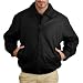 Men's Classic Cowhide Bomber Leather Jacket in Black - M, 3XL, 4XL