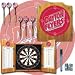 University of Dayton Dart Cabinet with Board and Darts