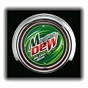 Mountain Dew (Do the Dew)17" Neon Clock