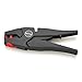 KNIPEX Self-Adjusting Wire Stripper 8-32 AWG, Black With Orange Dials and Adjustors