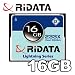 Ridata 16GB 233X Lightning Series Compact Flash (CF) Card - Retail Package