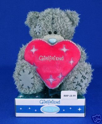 Childrens Toyshop  Toys : Me to You - 6" Girlfriend Red Heart Plush Bear
