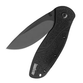 Kershaw Ken Onion Black Blur Folding Knife with Speed Safe