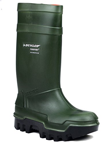 Dunlop Women's Thermo S5 - 5 - C662933 Boots Green rubber UK 5|EU 37/38|US 4/5