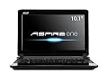 Acer AO532h-2067 10.1-Inch Matrix Silver Netbook - Up to 10 Hours of Battery Life