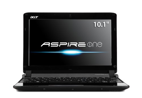 Acer AO532h-2223 10.1-Inch Matrix Silver Netbook - Up to 8 Hours of Battery Life