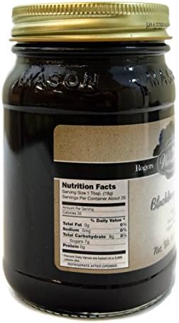 House of Webster Blackberry Fruit Spread - No Added Refined Sugar - 16.5 oz