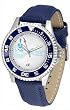 Citadel Bulldogs Suntime Competitor Poly/Leather Band Watch - NCAA College Athletics