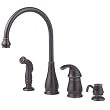 Kitchen Faucet With Handspray by Price Pfister - T26-4DYY in Tuscan Bronze