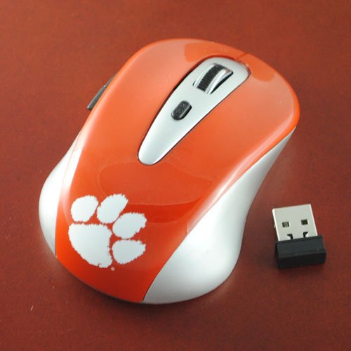 NCAA Clemson Tigers Wireless Mouse