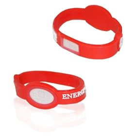 Official Energy Factor Ionic Wristband - Red - Small