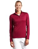 Callaway Women's Long Sleeve 1/2 Zip Mock Neck Top