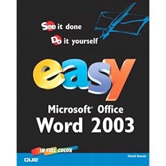 Easy Microsoft Office Word 2003