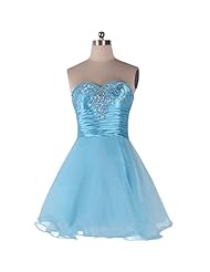 Short Sweetheart Fitted  Homecoming Dress/Mini Dress  With Rhinestones