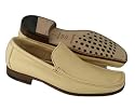 TARYN ROSE Carmel Mens Yellow Italian Loafers