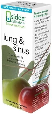 Sidda Flower Essences Lungs And Sinus - 1 Fl Oz
