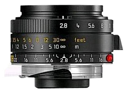 Leica 28mm f/2.8 ASPH M-Elmarit Wide Angle Manual Focus Lens for M System (11606)