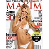 Maxim Magazine: October 2010 - Anna Kournikova 3D!
