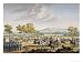 Imperial Guard Manoeuvring in the Presence of the Two Emperors, Tilsit, 1807, Engraved Bovinet Art Giclee Poster Print by Jacques Francois Joseph Swebach, 24x18