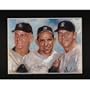 (24x36) New York Yankees (Mickey Mantle, Yogi Berra, Roger Maris) Sports Poster Print
