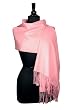 100% Pashmina PINK Shawl Wrap. Woman's Scarf.