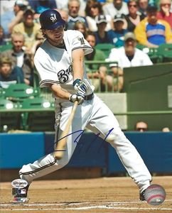 Corey Hart Signed Milwaukee Brewers Home 8x10 Photo