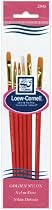 Golden Nylon Brush Set-6/Pkg