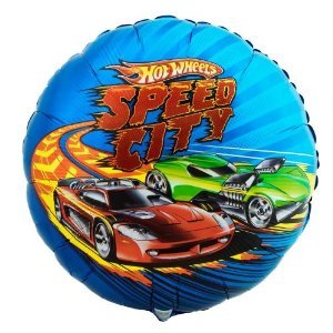 HOT Wheels 18" Mylar Balloon (Pack of 5)