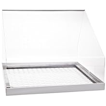 Extract-All Slotted Inlet Cover with Acrylic Hood, For Air Cleaning and Dust Collection System
