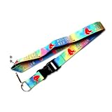 Boston Red Sox Clip Lanyard Keychain Id Ticket Mlb TIE DYE