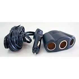 Maxsa 3-Outlet Power Adapter with On/Off Switch