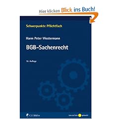 BGB-Sachenrecht (Schwerpunkte Pflichtfach)