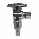 Buy Watts LFPBQTP-250 Quarter Turn Angle Valve, 1 2-Inch PEX by 3 8-Inch COMP by Watts