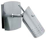 Access Lighting 52017-BS Odyssey 1-Light Ceiling/Wall Spotlight, Brushed Steel