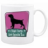 New Cane Corso Are Human Too ! Retro Mug Dog