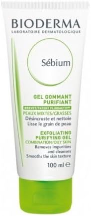 Bioderma Sebium Exfoliating Gel 100ml Anti Acne Spots Blackheads Oily Skin Budding Youth
