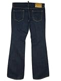 DSQUARED Mens Raw Denim Bootleg Jeans in Denim