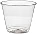 Dixie CC9K Squat Plastic Cup, 9 oz Capacity, Clear (20 Packs of 25)