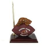 Oregon State University Beavers Desk Pen Set With Clock