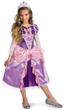 Princess "Tangled" Rapunzel Shimmer Deluxe Costume