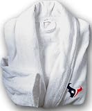 McArthur Sports Houston Texans Team Logo Embroidered Bath Robe One Size Fits Most