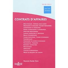 Contrats d'affaires