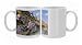 Photo Mugs of Purple flowering wisteria on a Cotswold stone house wall in the village of from Robert Harding