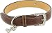 5th Avenue Rhinestone Dog Collar, Leather Collar by Kakadu Pet, Medium, 3/4