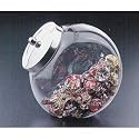 Candy Jar (Clear) (7.5"L x 4 3/4"W x 7"H)