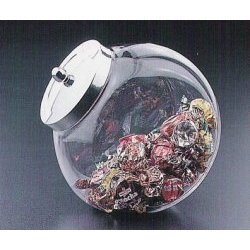 Candy Jar (Clear) (7.5L x 4 3 4W x 7H) by Huang Acrylic Inc.