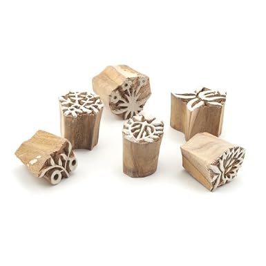 V&A Small Wooden Print Block (Assorted Designs)