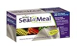 Rival VSB4-6 Seal-a-Meal 1-Quart Vacuum Sealer Bags, 22 Pack
