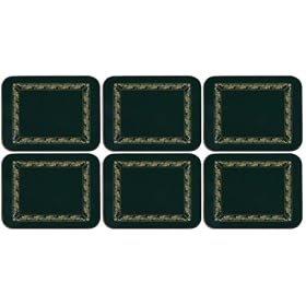 Click here to buy Jason Acanthus Green Coasters - Set of 6 by Jason.