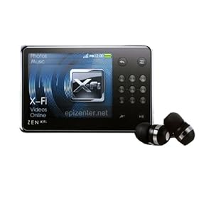 Creative ZEN X-Fi 16GB MP3 and Video Player with Wireless LAN Compatibility